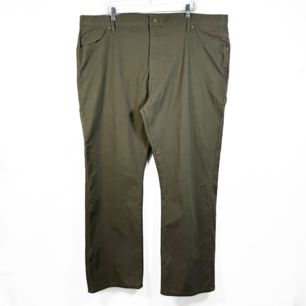 Dickies Mens Green Straight Leg Utility Pants 44x32